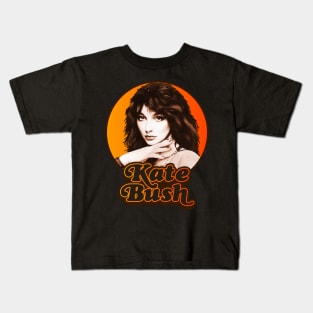 Retro Kate Bush Tribute Kids T-Shirt